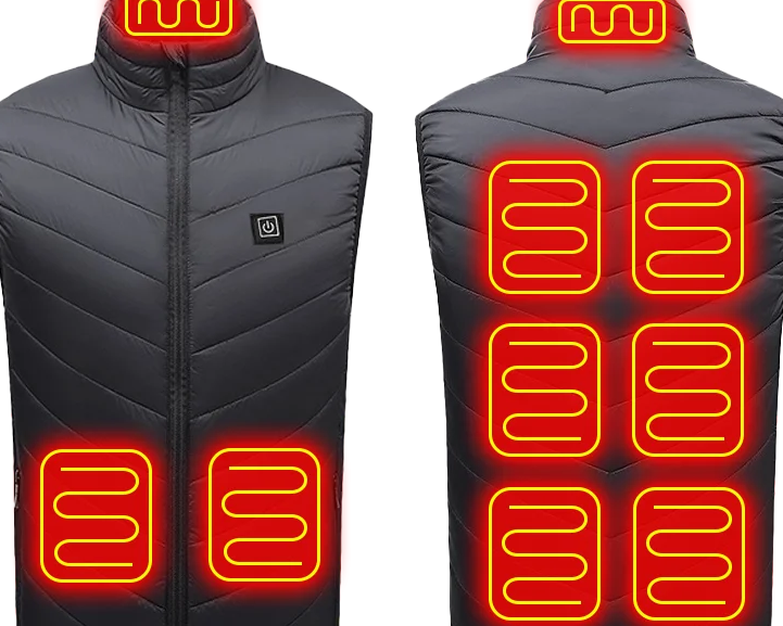 21 Heated Vest Zones Electric Heated Jackets Men Women Sportswear Heated Coat Graphene Heat Coat USB Heating Jacket for Camping