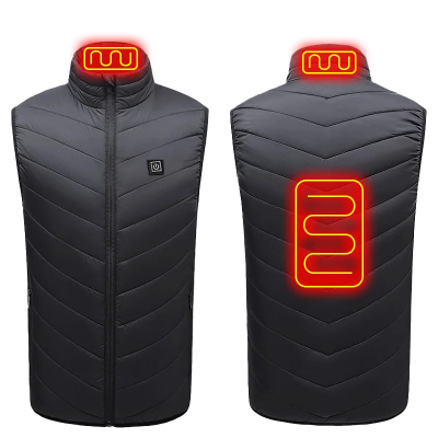 21 Heated Vest Zones Electric Heated Jackets Men Women Sportswear Heated Coat Graphene Heat Coat USB Heating Jacket for Camping